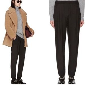 3.1 Phillip Lim 100% Silk Black Jogger Pull on Pant 0